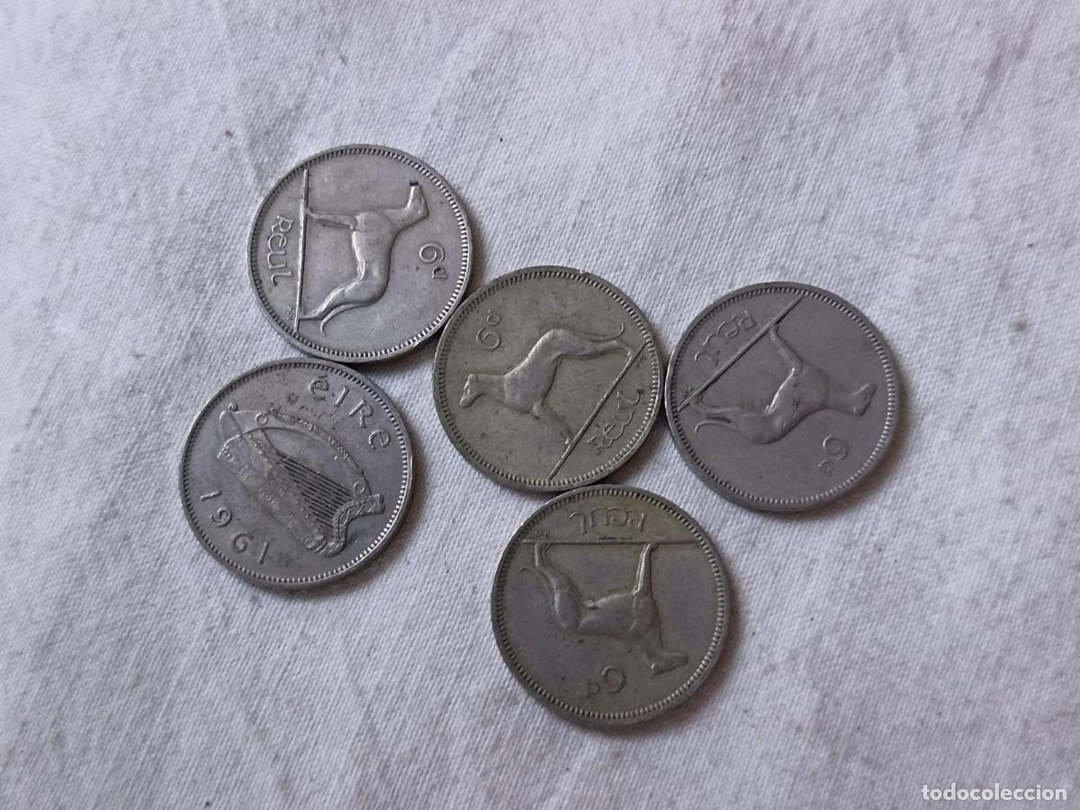 Alte M&uuml;nzen aus Europa: LE14, Lote de Antiguas Monedas Extranjeras, Irlanda, varios a&ntilde;os