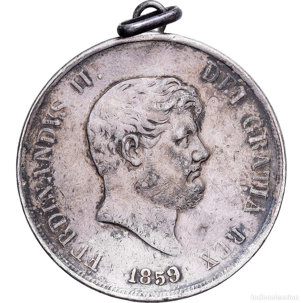Monedas antiguas de Europa: [#1214538] Kingdom of the Two Sicilies, NAPLES, Ferdinando II, 120 Grana, 1855, Naples