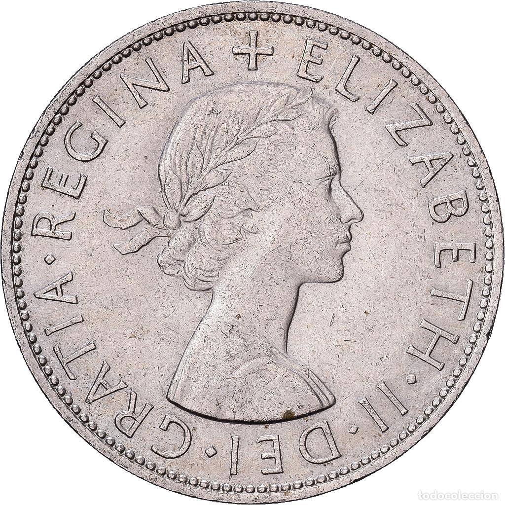 Monedas antiguas de Europa: [#1513485] Gran Breta&ntilde;a, Elizabeth II, Half crown, 1967, British Royal Mint, Cobre -