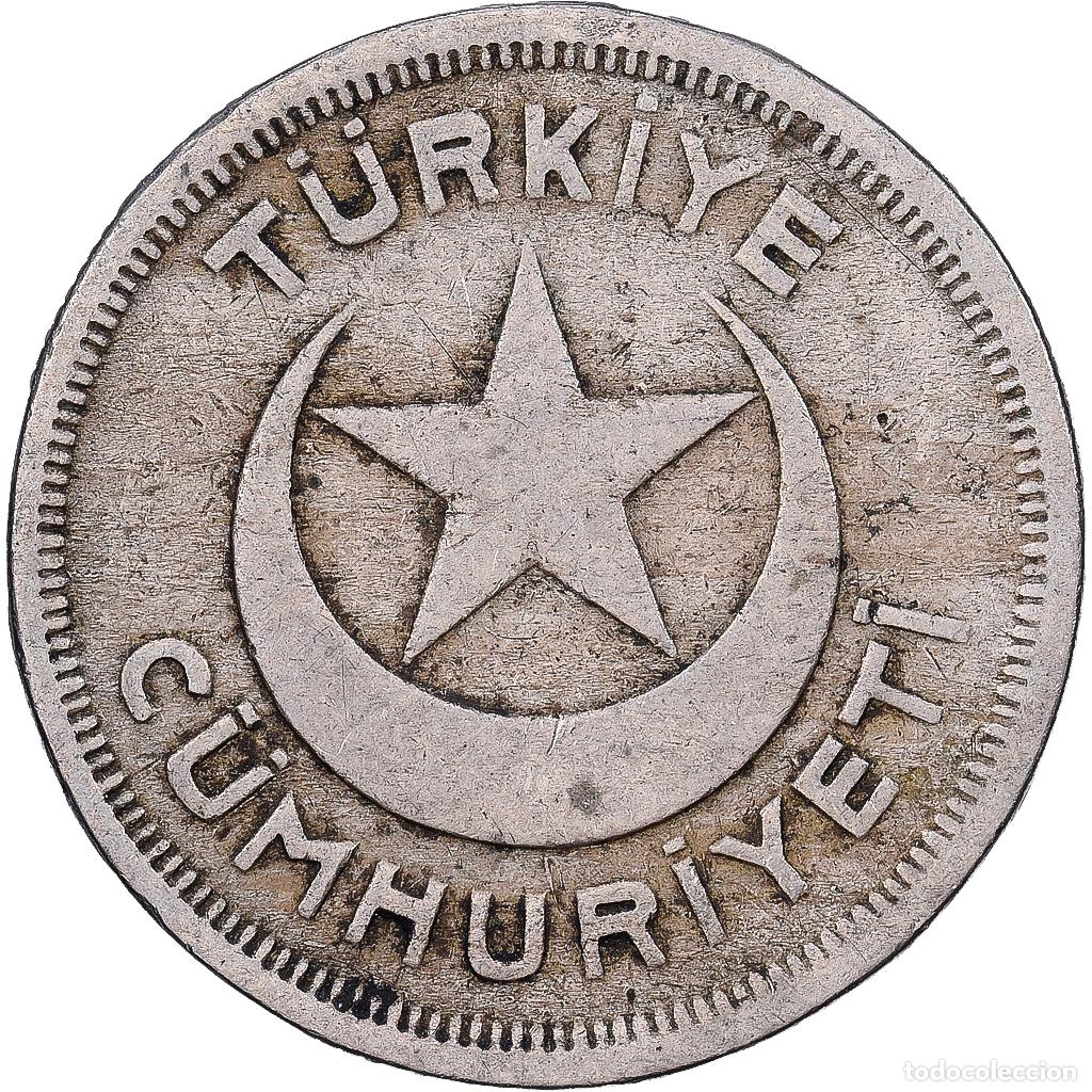 Monedas antiguas de Europa: [#1513484] Turqu&iacute;a, 5 Kurus, 1942, Istanbul, Cobre - n&iacute;quel, BC+, KM:862