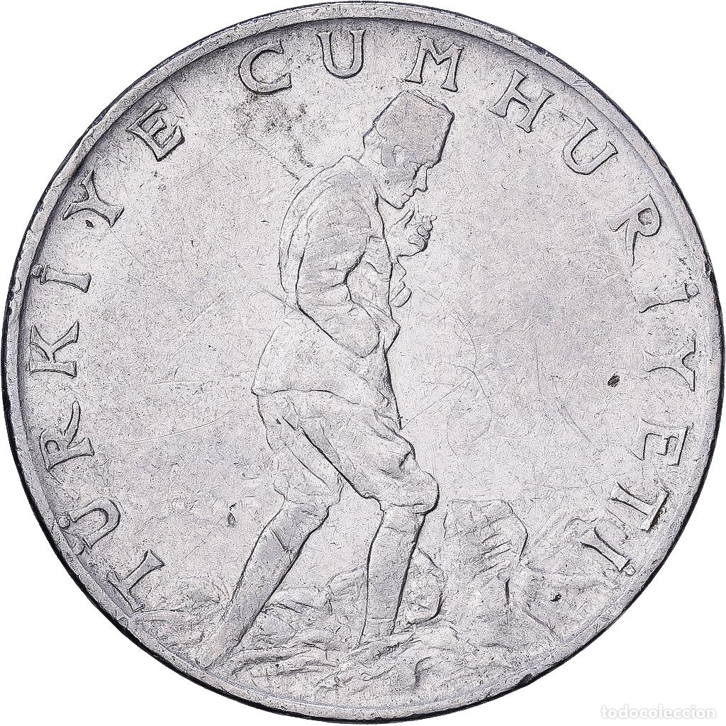 Monedas antiguas de Europa: [#1513517] Turqu&iacute;a, 2-1/2 Lira, 1969, Acero inoxidable, MBC, KM:893.2