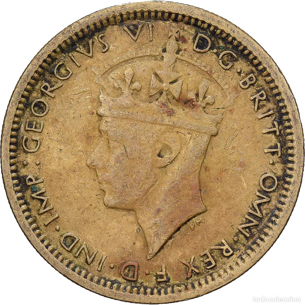 Monedas antiguas de Europa: [#1513521] Moneda, &Aacute;FRICA OCCIDENTAL BRIT&Aacute;NICA, George VI, 6 Pence, 1938, BC+, N&iacute;quel -