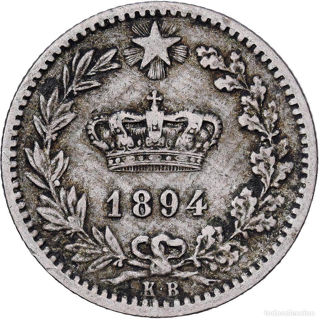 Monedas antiguas de Europa: [#1513523] Italia, Umberto I, 20 Centesimi, 1894, Berlin, Cobre - n&iacute;quel, MBC, KM:28.1