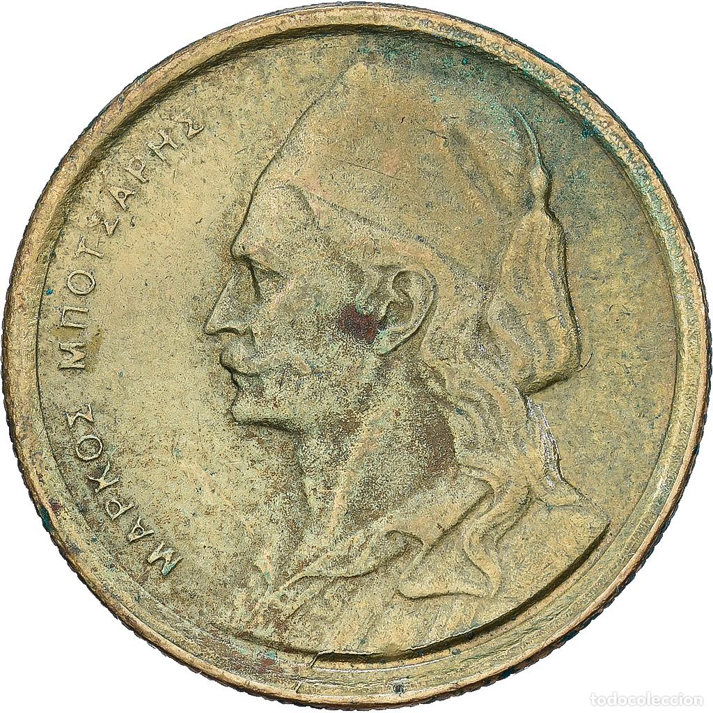 Monedas antiguas de Europa: [#1513531] Moneda, Grecia, 50 Lepta, 1976, BC+, N&iacute;quel - lat&oacute;n, KM:115
