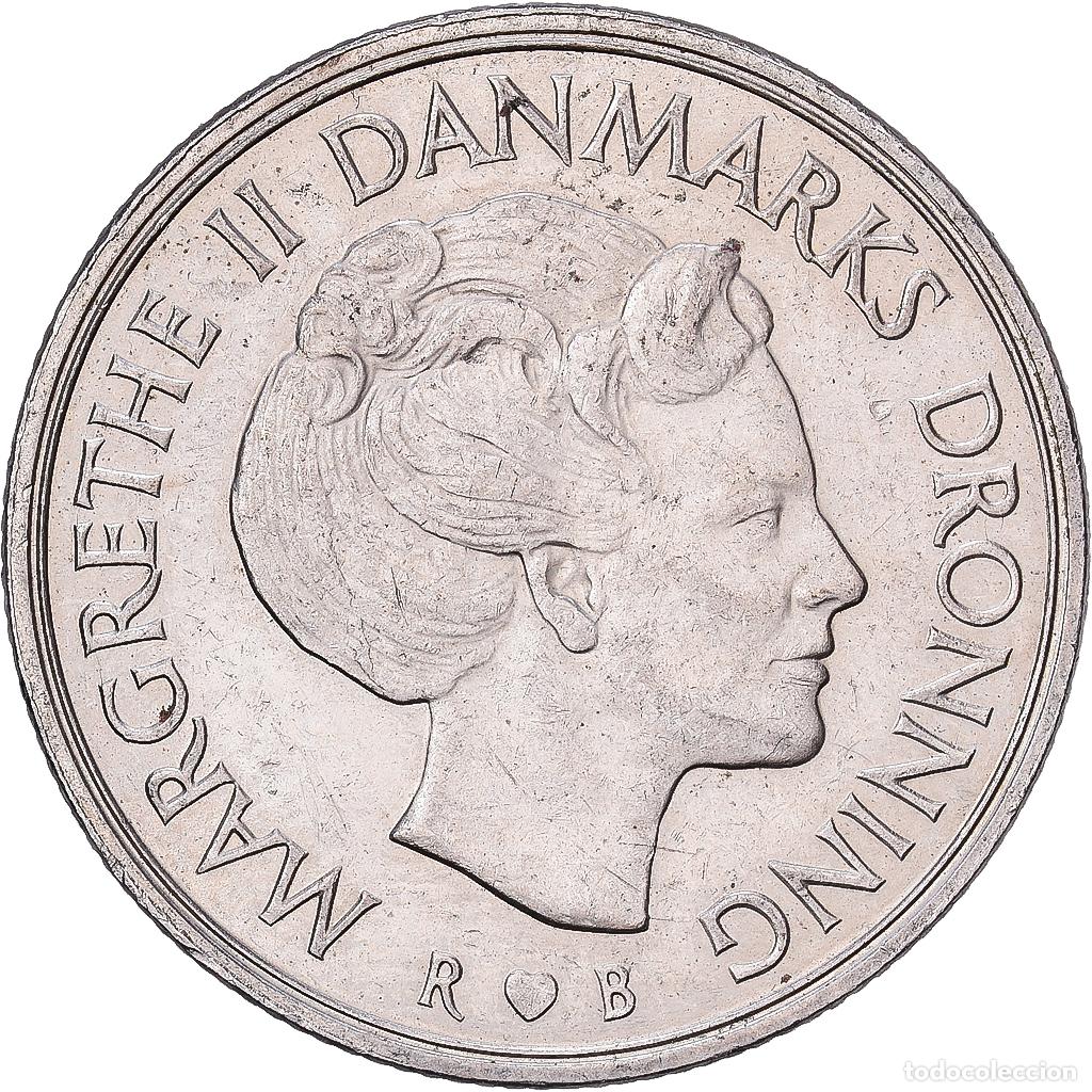 Monedas antiguas de Europa: [#1513537] Dinamarca, Margrethe II, Krone, 1984, Copenhagen, Cobre - n&iacute;quel, MBC+