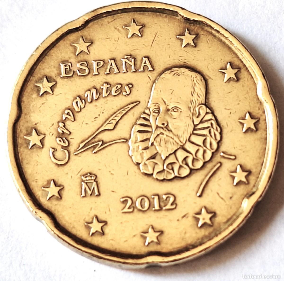 Monedas antiguas de Europa: ESPA&Ntilde;A - MONEDA DE 20 CENTIMOS DE EURO DEL A&Ntilde;O 2012 - BIEN CONSERVADA