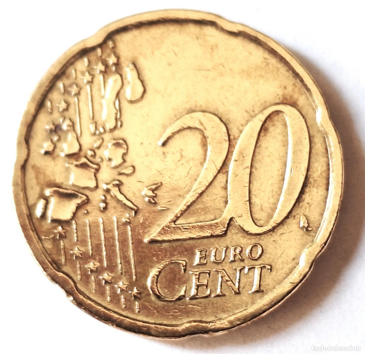 Monedas antiguas de Europa: ALEMANIA - MONEDA DE 20 CENTIMOS DE EURO DEL A&Ntilde;O 2005 CECA &rdquo; F &rdquo; - BIEN CONSERVADA