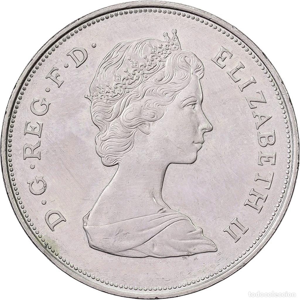 Monedas antiguas de Europa: [#1214455] Gran Breta&ntilde;a, Elizabeth II, 25 New Pence, 80th Birthday of Queen Mother, 1980