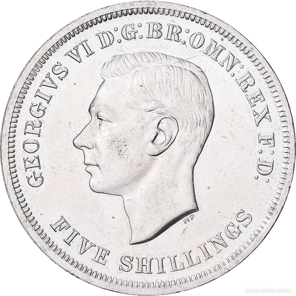 Monedas antiguas de Europa: [#1513535] Gran Breta&ntilde;a, 5 Shillings, 1951, Royal Mint, Cupronickel, MBC+, KM:880