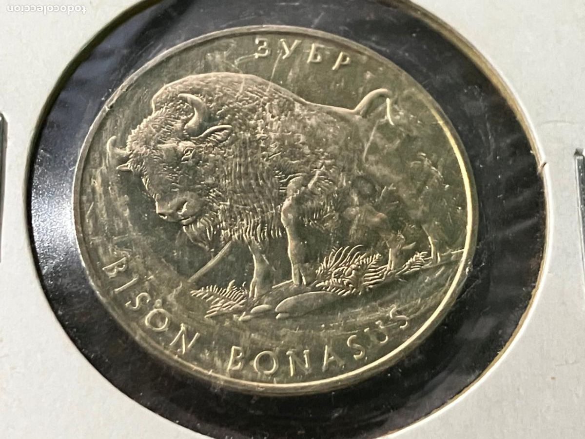 Monedas antiguas de Europa: Ucrania Ukraine - Moneda 2 Hryvni 2003 - Bisonte