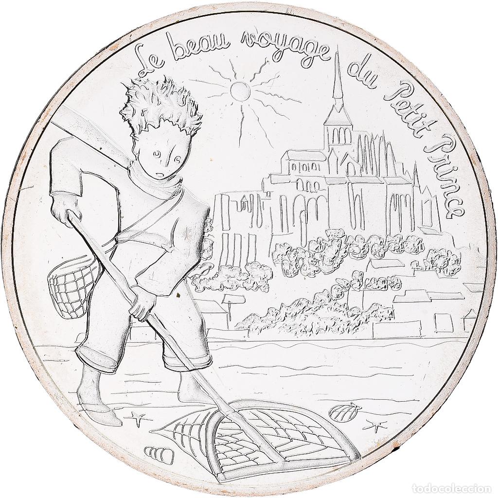 Monedas antiguas de Europa: [#1551483] Francia, 10 Euro, Petit Prince Beau Voyage, 1916, Monnaie de Paris, Vell&oacute;n