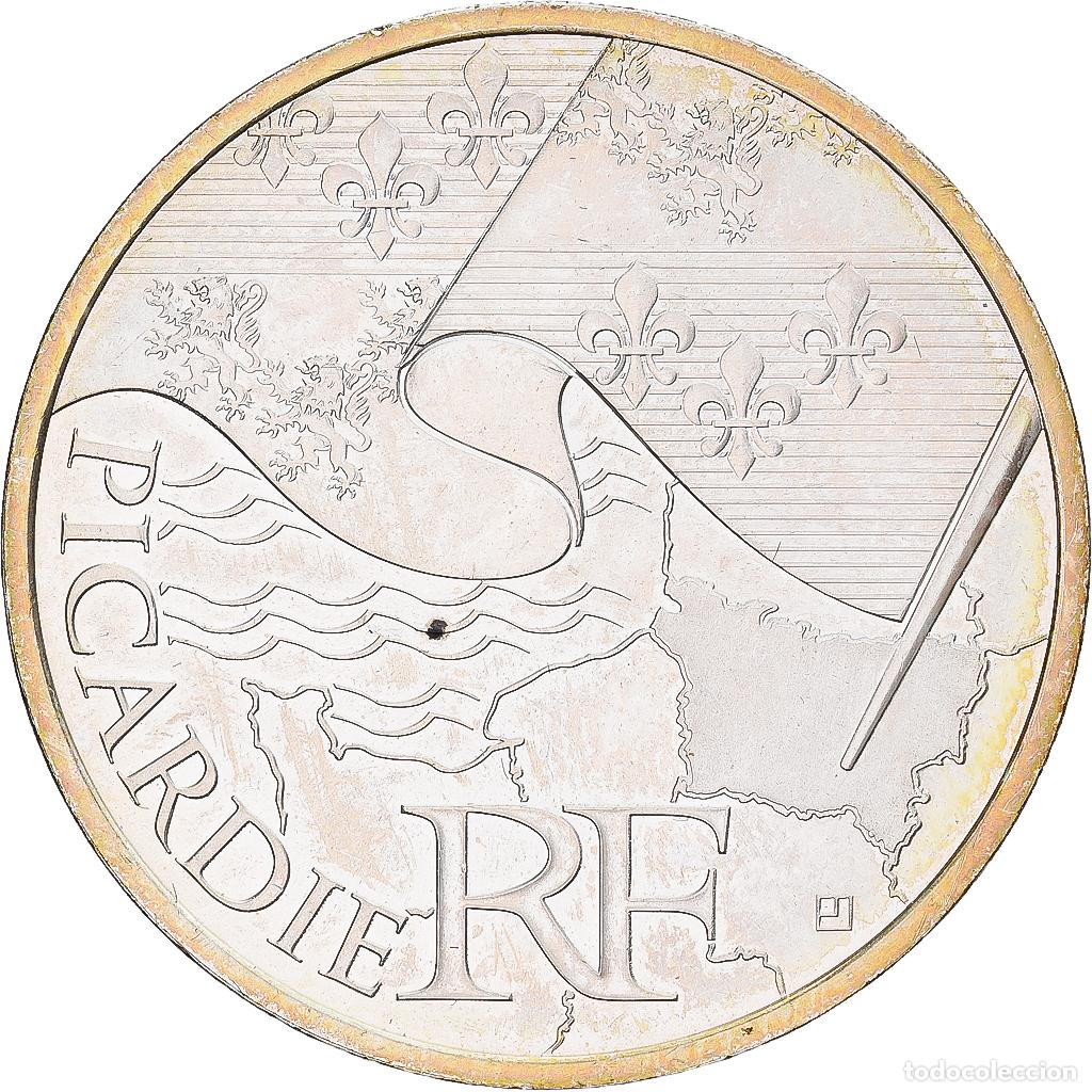 Monedas antiguas de Europa: [#1551491] Francia, 10 Euro, Picardie., 2010, Monnaie de Paris, Plata, EBC, Gadoury:EU399