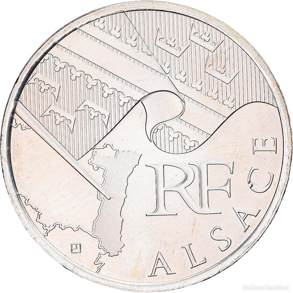 Monedas antiguas de Europa: [#1551495] Francia, 10 Euro, Alsace, 2010, Monnaie de Paris, Plata, EBC, Gadoury:EU399