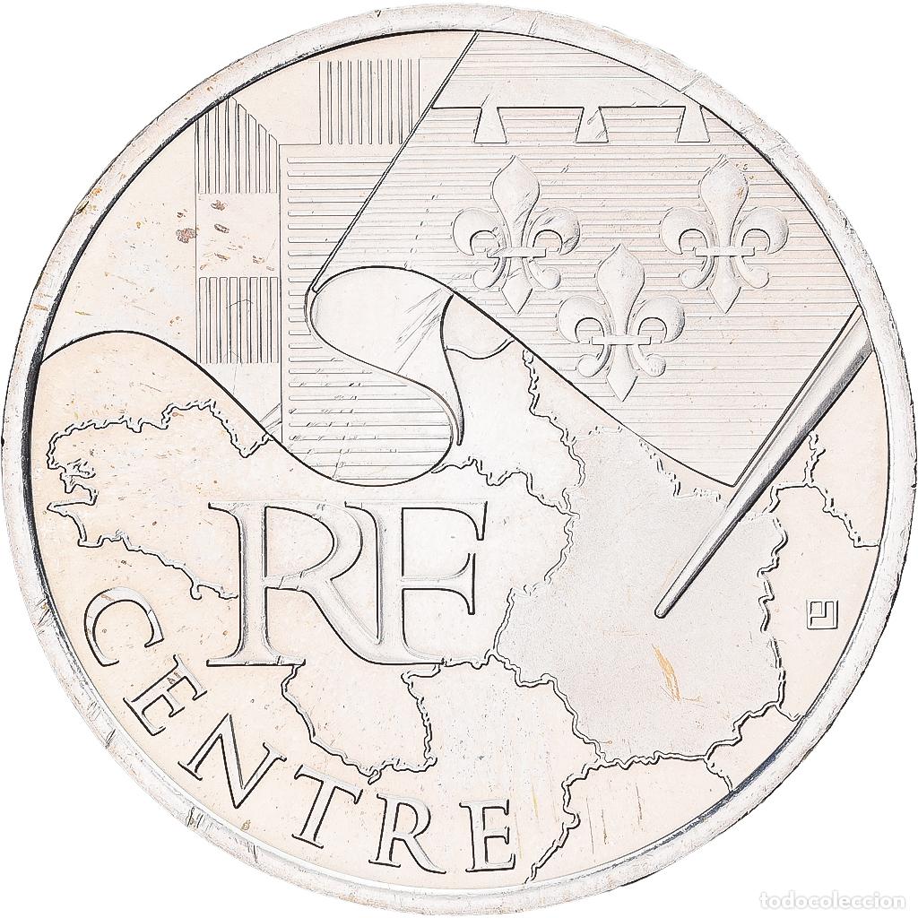 Monedas antiguas de Europa: [#1551497] Francia, 10 Euro, Centre, 2010, Monnaie de Paris, Plata, EBC, Gadoury:EU399