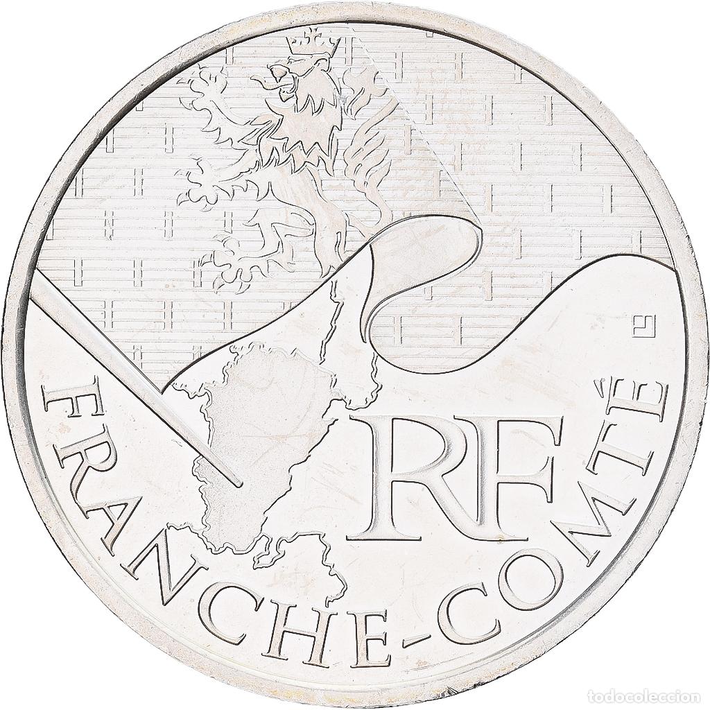 Monedas antiguas de Europa: [#1551499] Francia, 10 Euro, Franche-Comt&eacute;, 2010, Monnaie de Paris, Plata, EBC
