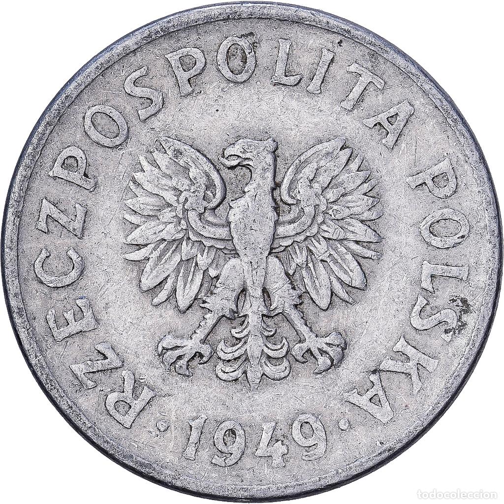 Monedas antiguas de Europa: [#1513560] Polonia, 20 Groszy, 1949, Warsaw, Aluminio, MBC, KM:A47
