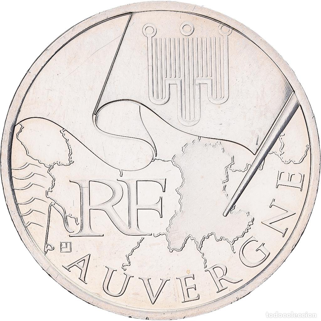 Monedas antiguas de Europa: [#1551502] Francia, 10 Euro, Auvergne, 2010, Monnaie de Paris, Plata, EBC, Gadoury:EU399