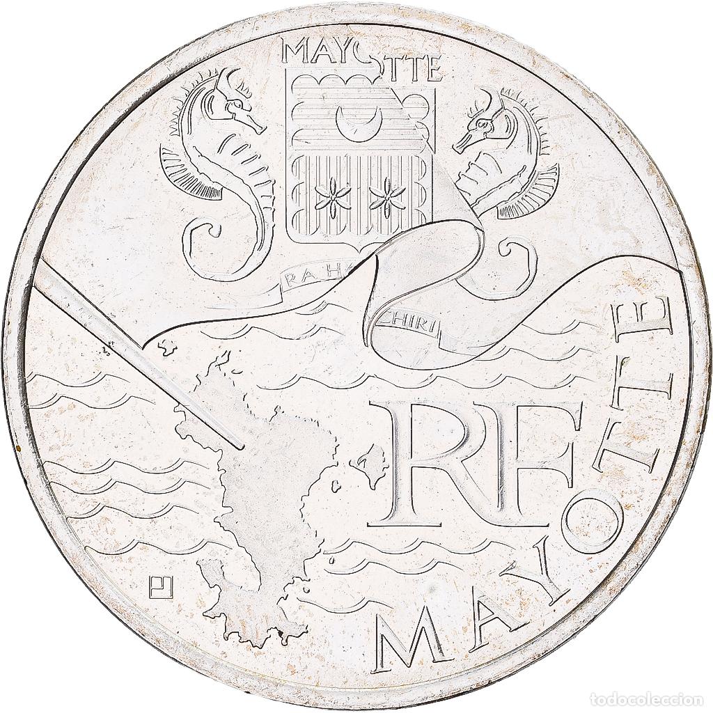 Monedas antiguas de Europa: [#1551509] Francia, 10 Euro, Mayotte, 2011, Monnaie de Paris, Plata, EBC, Gadoury:EU399