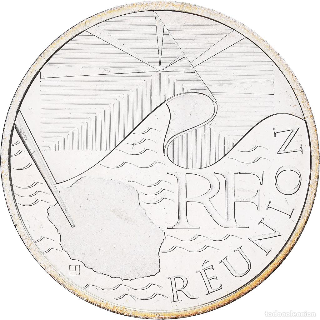 Monedas antiguas de Europa: [#1551513] Francia, 10 Euro, R&eacute;union, 2010, Monnaie de Paris, Plata, EBC, Gadoury:EU399