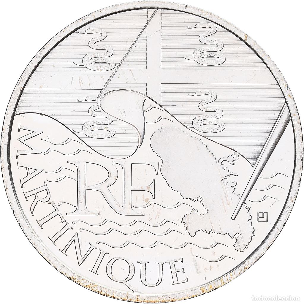 Monedas antiguas de Europa: [#1551511] Francia, 10 Euro, Martinique, 2010, Monnaie de Paris, Plata, EBC, Gadoury:EU399