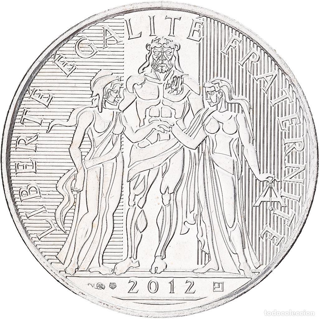 Monedas antiguas de Europa: [#1551515] Francia, 10 Euro, Hercule, 2012, Monnaie de Paris, Plata, EBC, Gadoury:EU516