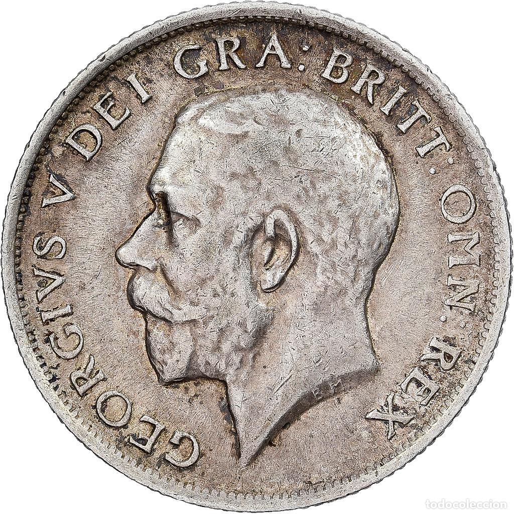 Monedas antiguas de Europa: [#1551517] Gran Breta&ntilde;a, George V, Shilling, 1915, Plata, MBC, KM:816
