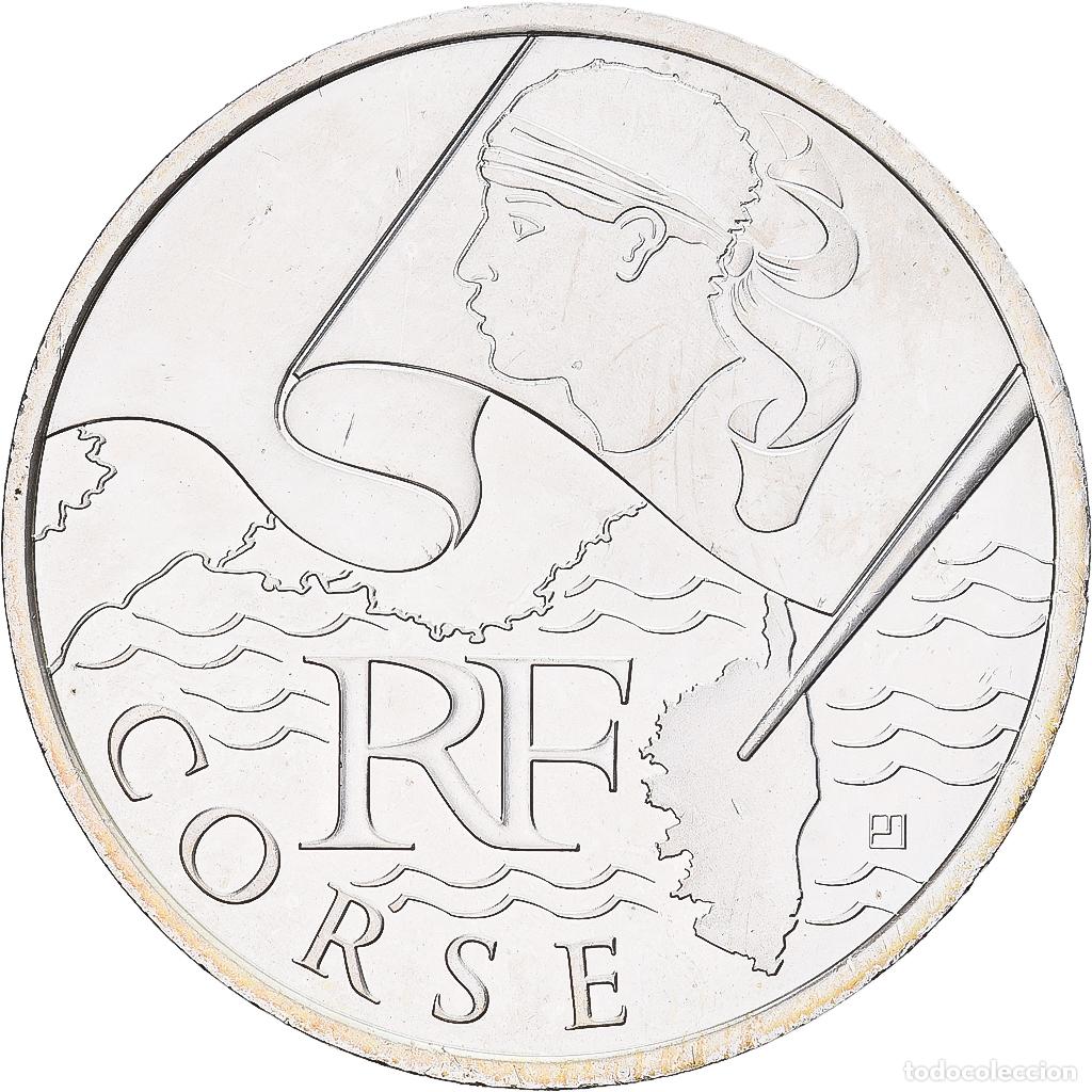 Monedas antiguas de Europa: [#1551512] Francia, 10 Euro, Corse, 2010, Monnaie de Paris, Plata, EBC, Gadoury:EU399