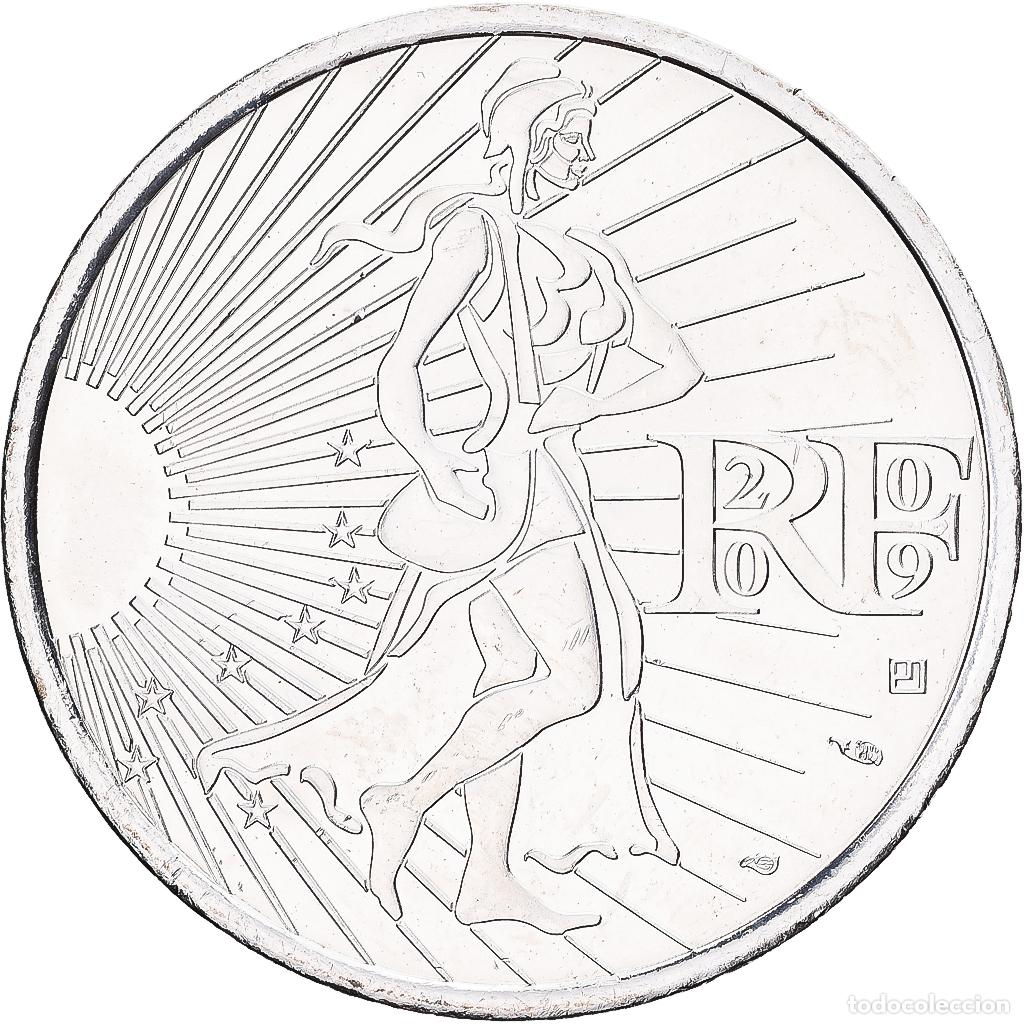 Monedas antiguas de Europa: [#1551516] Francia, 10 Euro, Semeuse, 2009, Monnaie de Paris, Plata, EBC, Gadoury:EU337