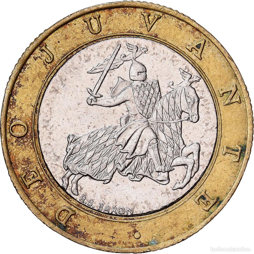Monedas antiguas de Europa: [#1513575] M&oacute;naco, Rainier III, 10 Francs, 1996, Paris, Bimet&aacute;lico, MBC, Gadoury:MC160