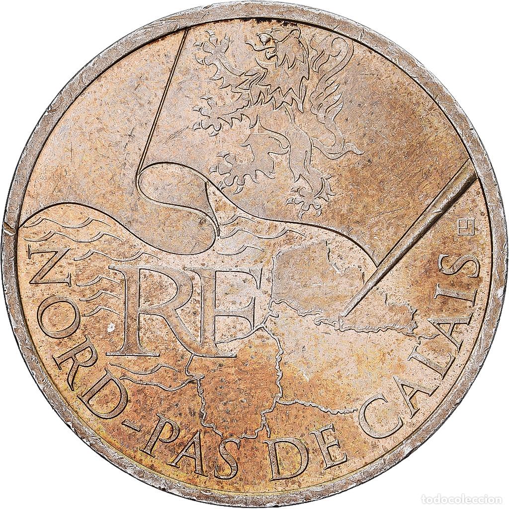 Monedas antiguas de Europa: [#1551525] Francia, 10 Euro, Nord-Pas De Calais, 2010, Monnaie de Paris, Plata, MBC+