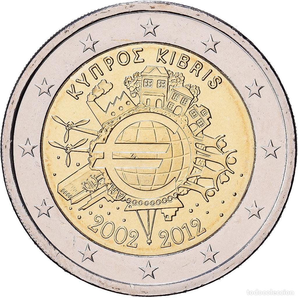 Monedas antiguas de Europa: [#1513598] Chipre, 2 Euro, 2012, Bimet&aacute;lico, SC, KM:97
