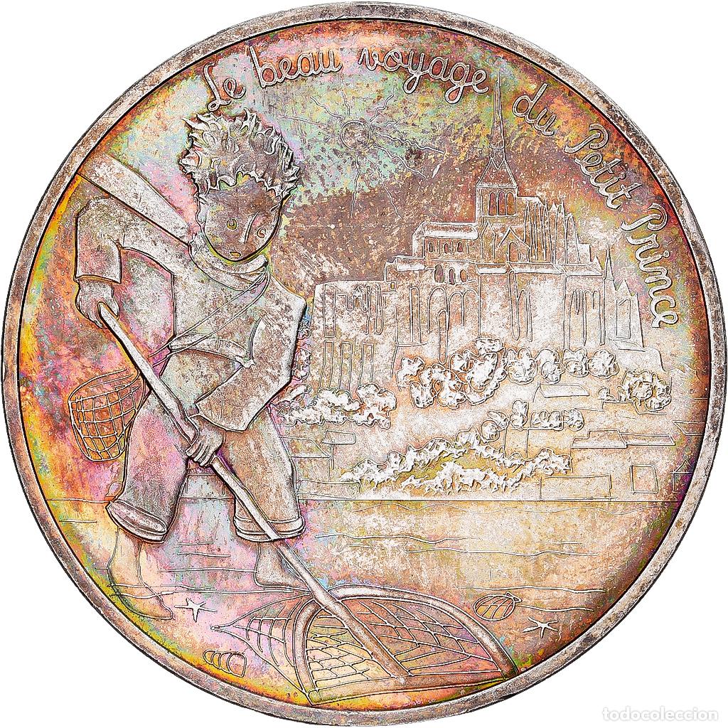 Monedas antiguas de Europa: [#1551529] Francia, 10 Euro, Petit Prince Beau Voyage, 2016, Monnaie de Paris, Plata, MBC+