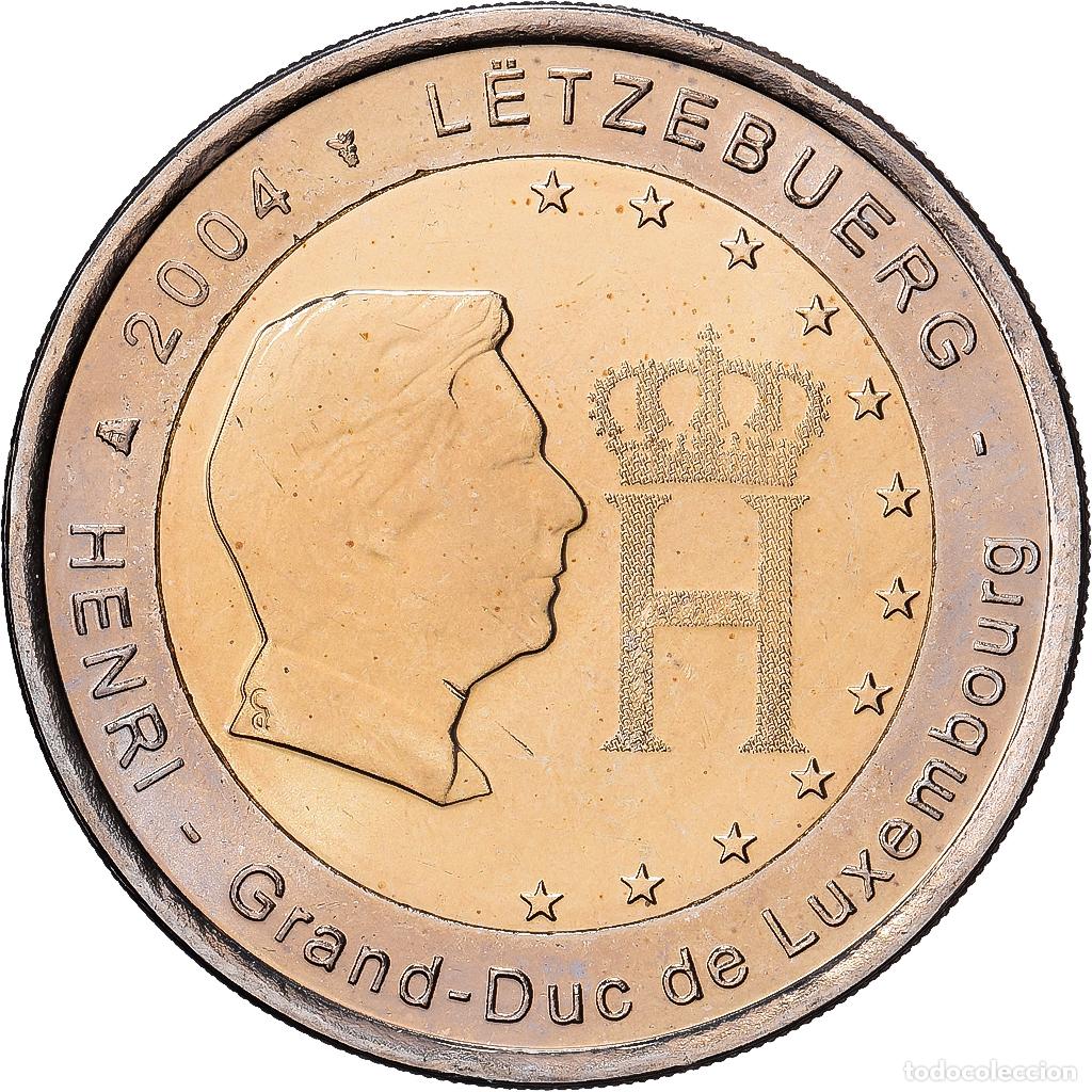 Monedas antiguas de Europa: [#1513609] Luxemburgo, 2 Euro, 2004, Monnaie Royale des Pays Bas, Bimet&aacute;lico, EBC+, KM:85
