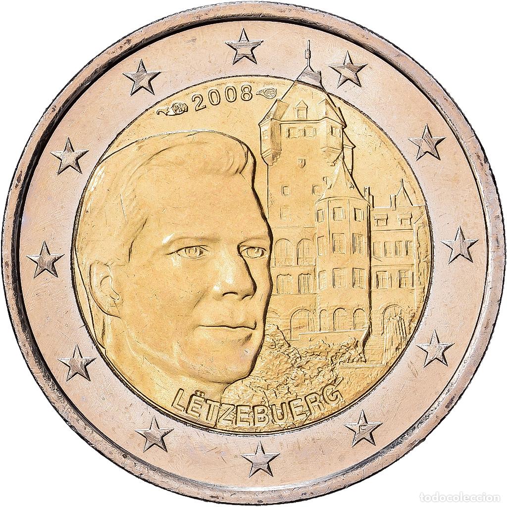 Monedas antiguas de Europa: [#1513610] Luxemburgo, 2 Euro, 2008, Monnaie de Paris, Bimet&aacute;lico, EBC+, KM:96
