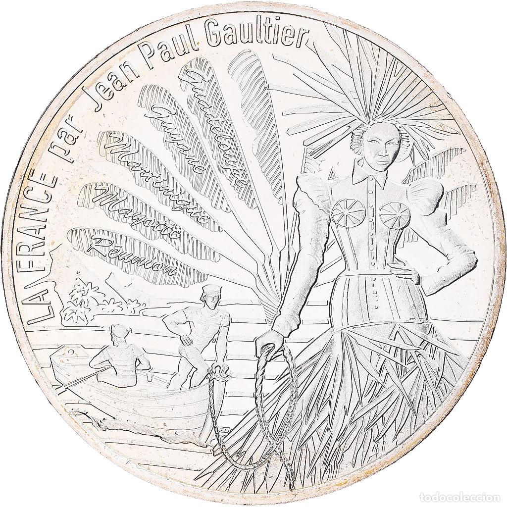 Monedas antiguas de Europa: [#1551538] Francia, 10 Euro, Jean-Paul Gaultier (L'Outre-Mer), 2017, Monnaie de Paris