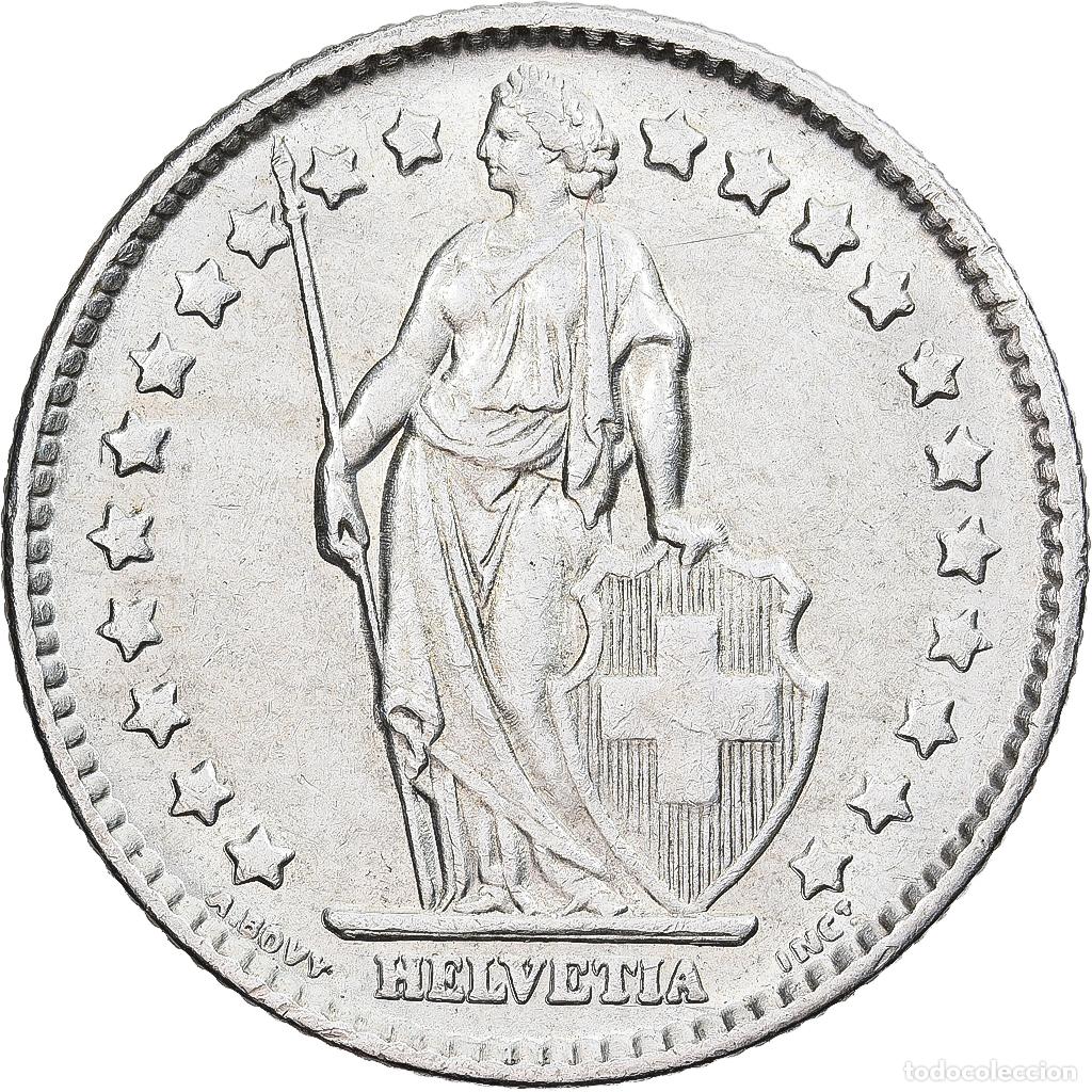 Monedas antiguas de Europa: [#1551543] Suiza, Franc, 1963, Bern, Plata, MBC+, KM:24
