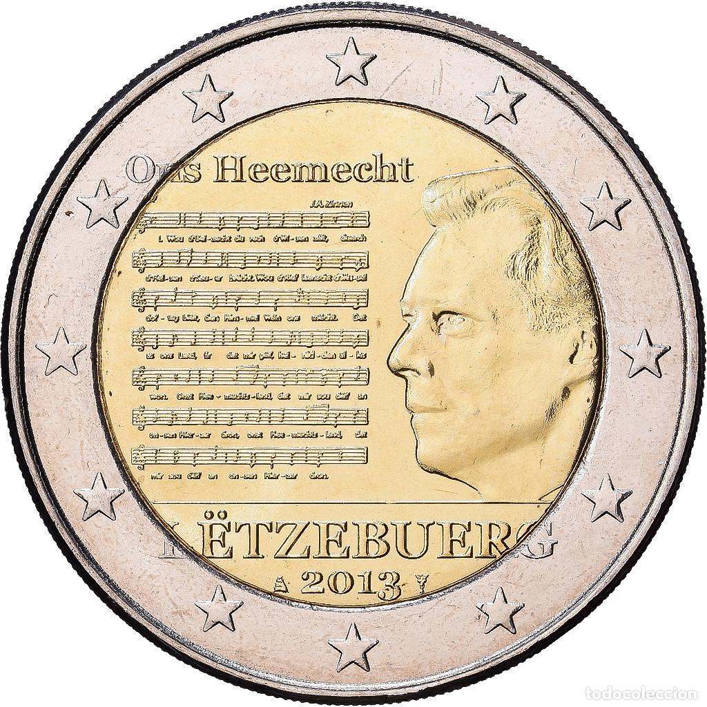 Monedas antiguas de Europa: [#1513616] Luxemburgo, 2 Euro, 2013, Monnaie Royale des Pays Bas, Bimet&aacute;lico, EBC+, KM:125