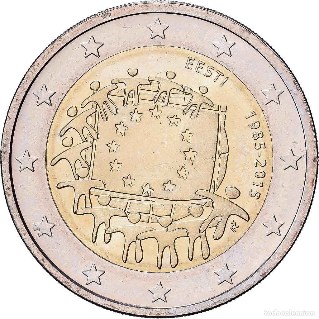 Monedas antiguas de Europa: [#1513621] Estonia, 2 Euro, 2015, Bimet&aacute;lico, MBC+, KM:76