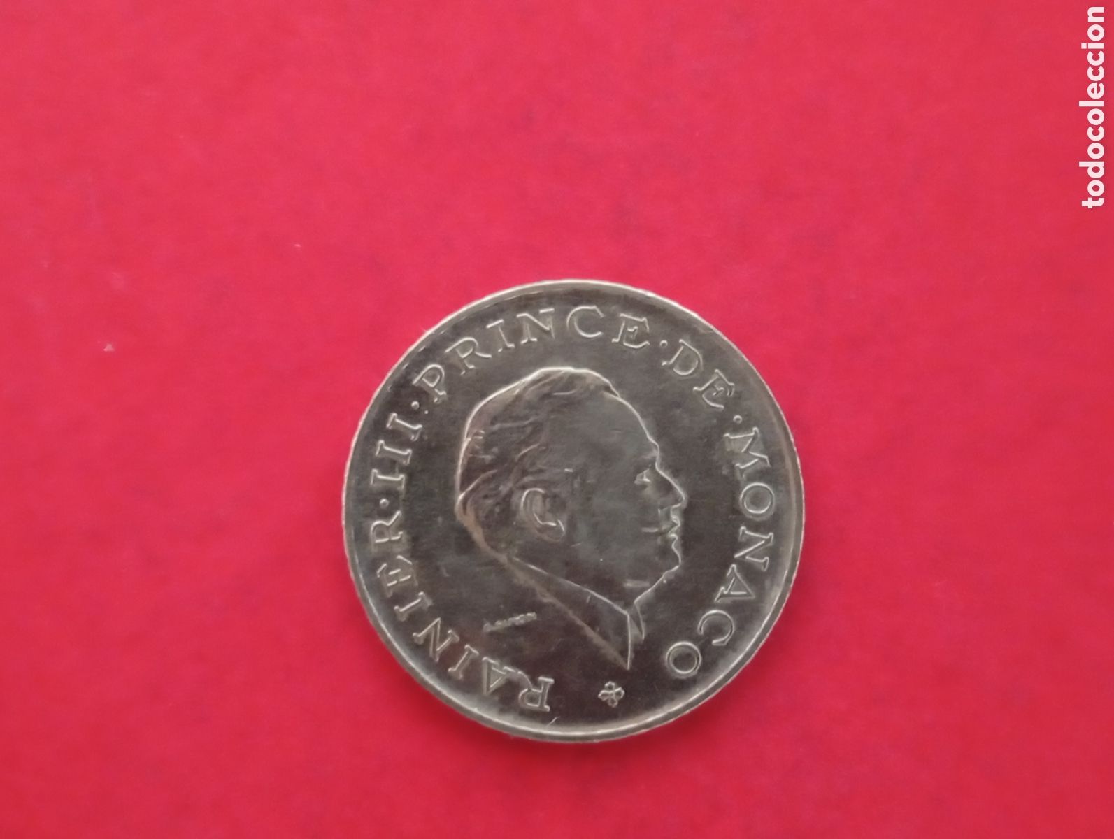 Monedas antiguas de Europa: 2 francos de M&oacute;naco 1981