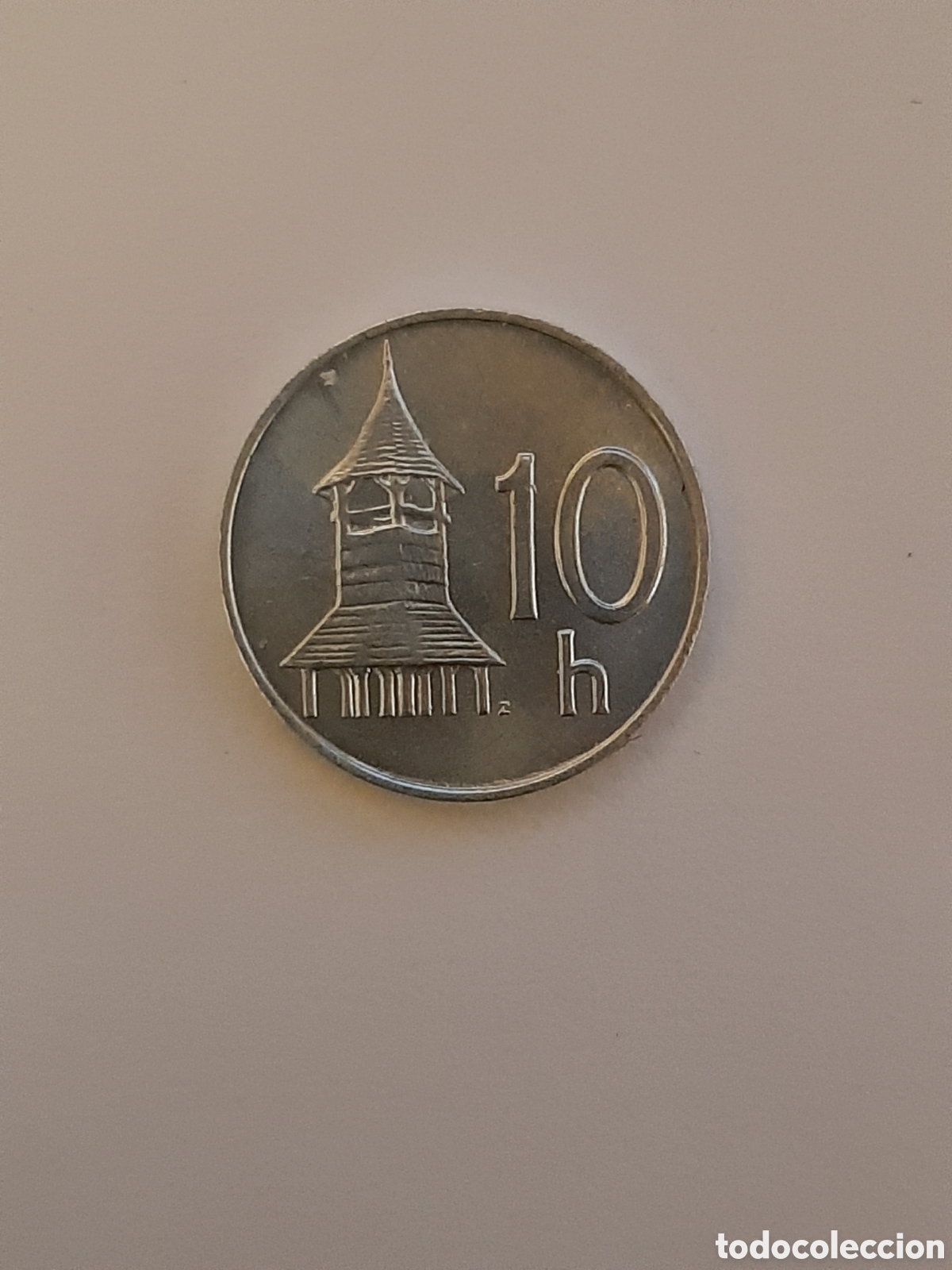 Monedas antiguas de Europa: ESLOVAQUIA 10 HALIEROV 1993 S/C