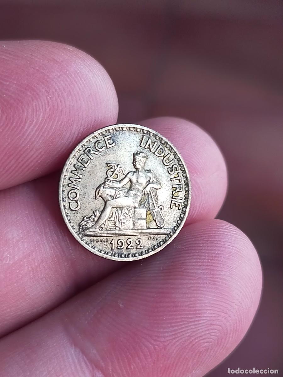 Monedas antiguas de Europa: MONEDA DE 50 CINCUENTA CENTIMES CENTIMOS FRANCIA 1922 MUY BUENA CONSERVACION CAMARA COMERCIO