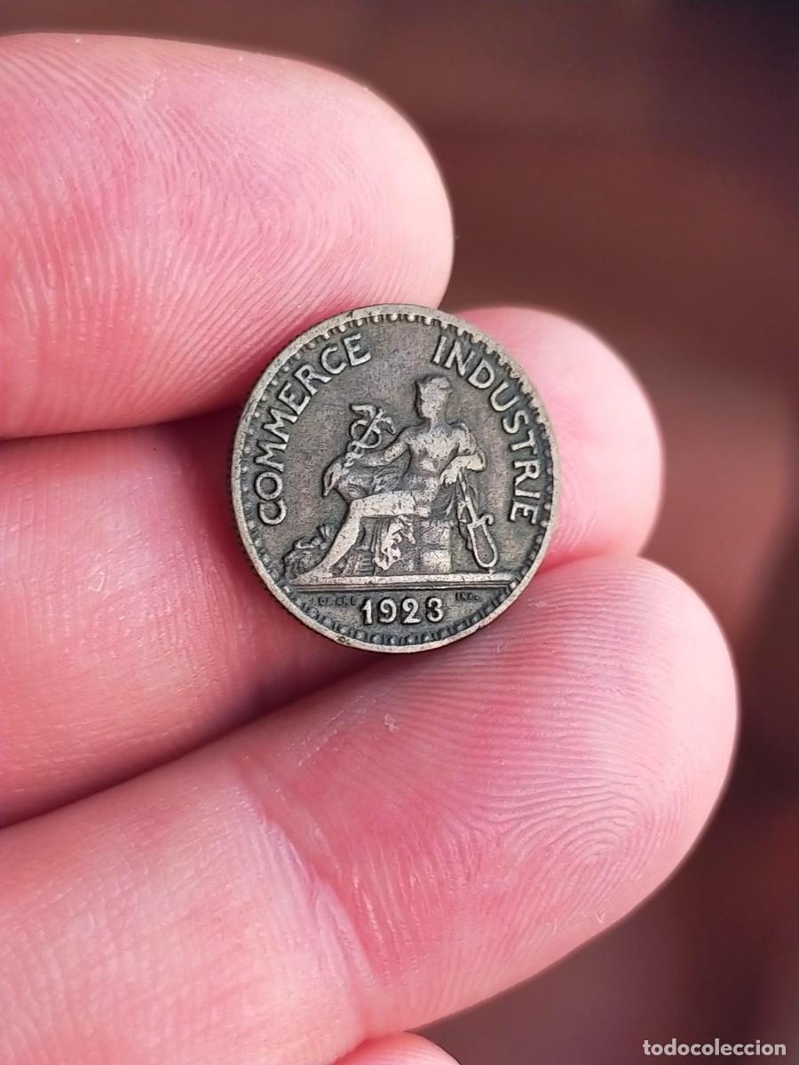 Old Coins of Europe: MONEDA DE 50 CINCUENTA CENTIMES CENTIMOS FRANCIA 1923 MUY BUENA CONSERVACION CAMARA COMERCIO