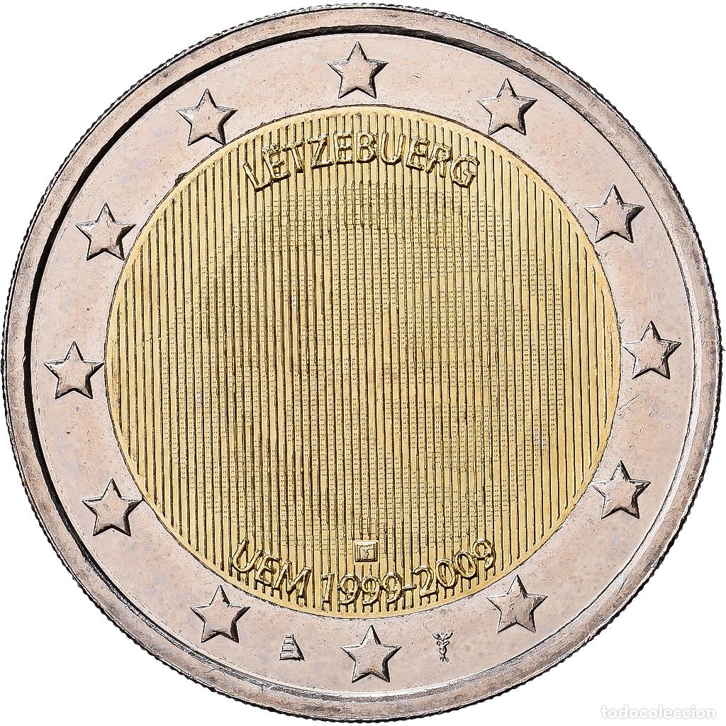 Monedas antiguas de Europa: [#1513637] Luxemburgo, 2 Euro, 10e anniversaire de l'Union &eacute;conomique et mon&eacute;taire