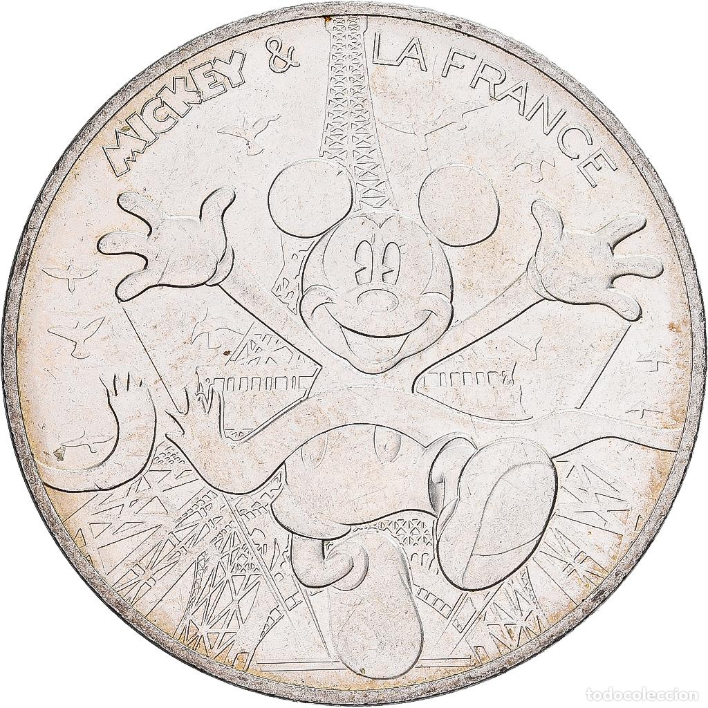 Monedas antiguas de Europa: [#1551585] Francia, 10 Euro, Mickey Aux pieds de la Dame de Fer, 2018, Monnaie de Paris