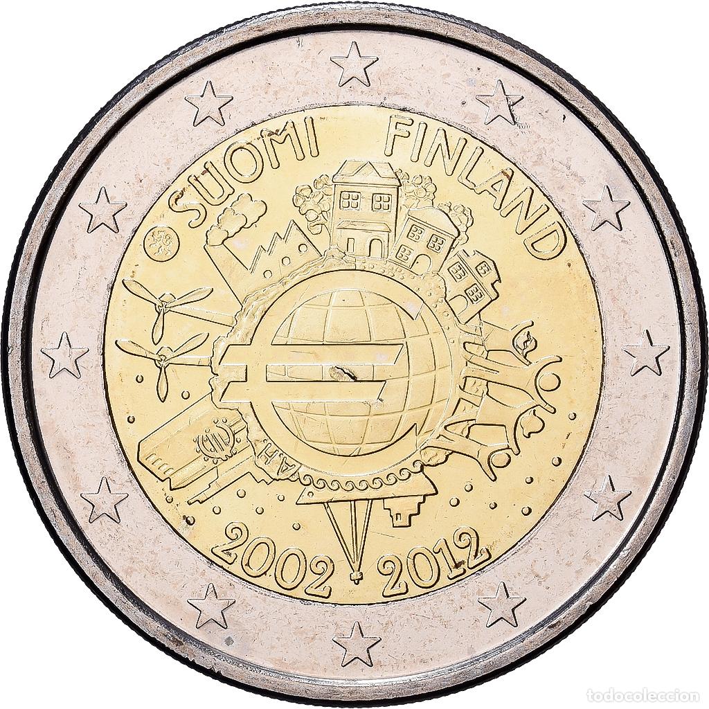 Monedas antiguas de Europa: [#1513640] Finlandia, 2 Euro, 10e anniversaire de la mise en circulation de l'euro