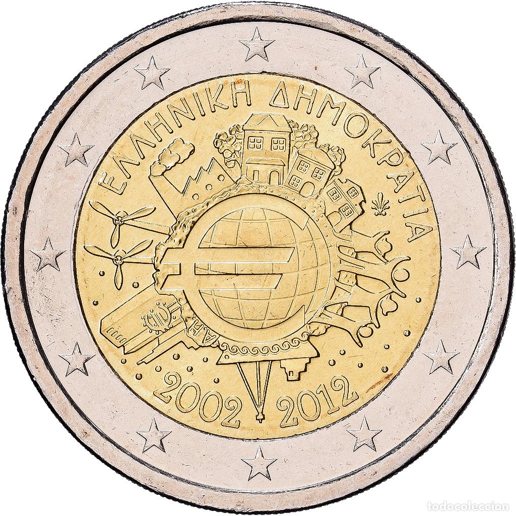 Monedas antiguas de Europa: [#1513641] Grecia, 2 Euro, 10e anniversaire de la mise en circulation de l'euro