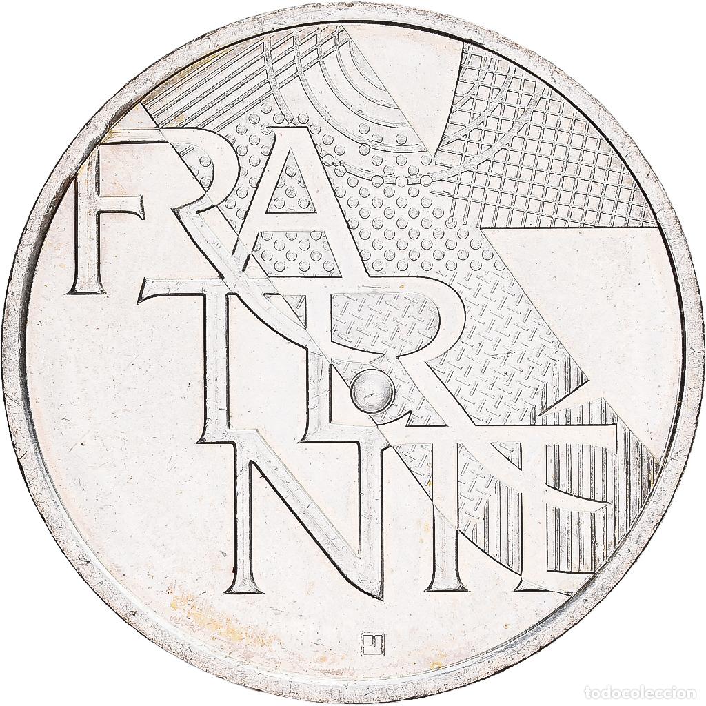 Monedas antiguas de Europa: [#1551604] Francia, 5 Euro, Fraternit&eacute;, 2013, Monnaie de Paris, Plata, FDC, Gadoury:EU647