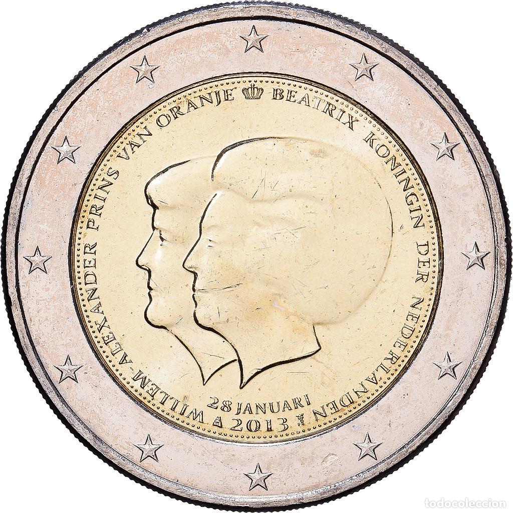 Monedas antiguas de Europa: [#1513652] Pa&iacute;ses Bajos, 2 Euro, Abdication de la reine Beatrix et accession au tr&ocirc;ne de
