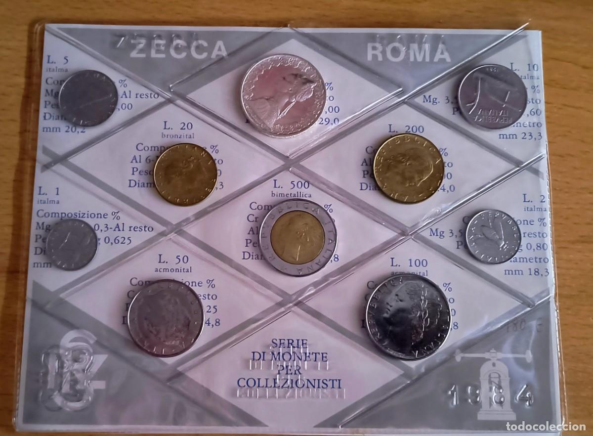 Monedas antiguas de Europa: Serie di Monete per Collezionisti 1984