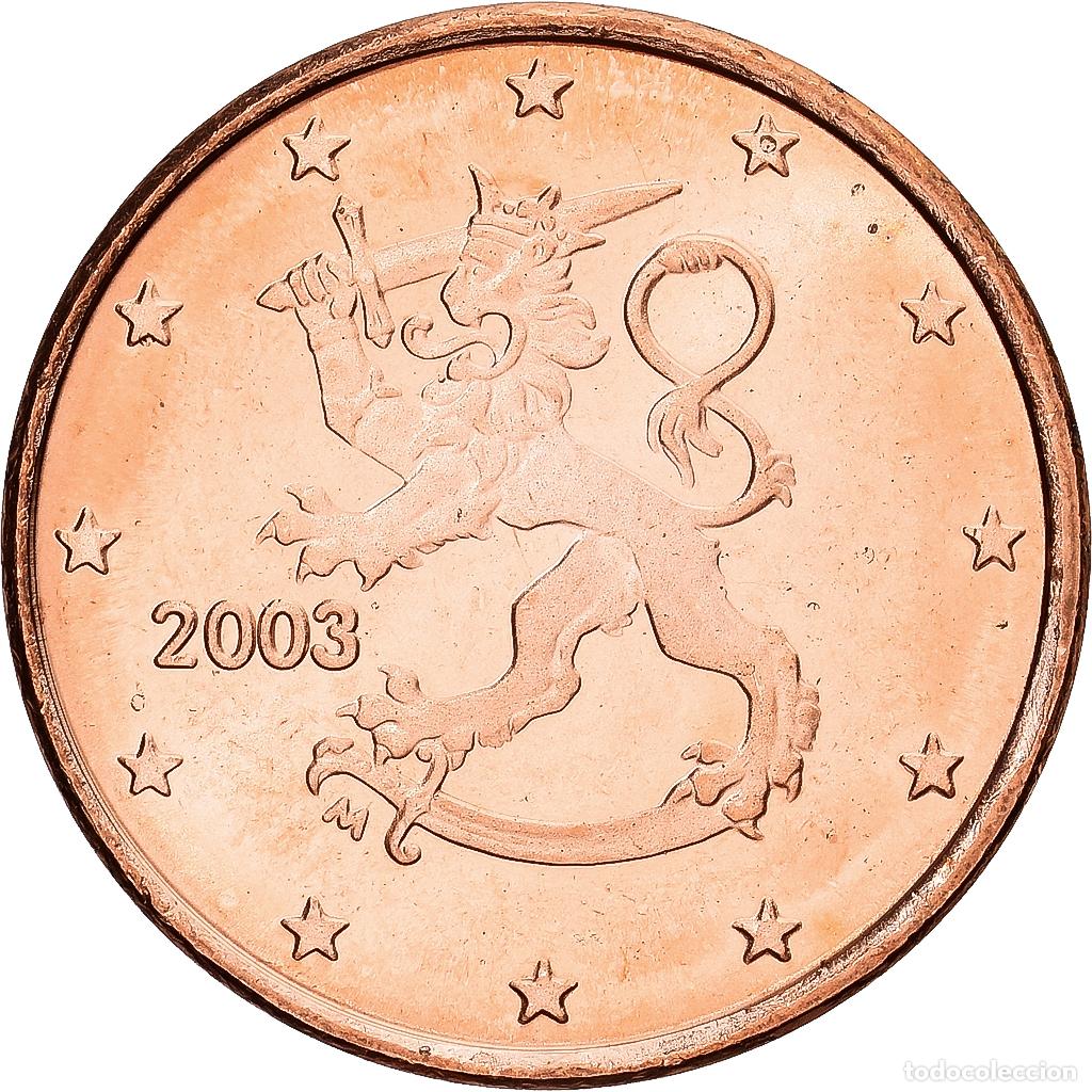 Monedas antiguas de Europa: [#1551623] Finlandia, Euro Cent, 2003, Vantaa, Cobre chapado en acero, FDC, KM:98